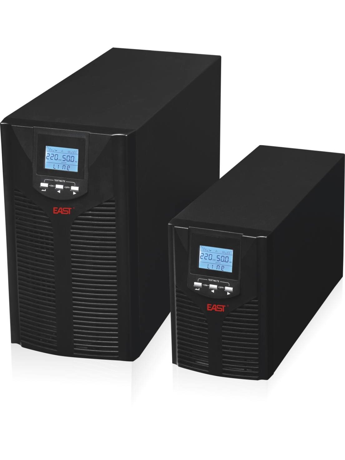 East EA903PS UPS (tower, LCD, 3000VA/2700W) East EA903PS UPS (tower, LCD, 3000VA/2700W)