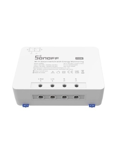 Energijos kontroleris su ribojimo funkcija SONOFF POWR3 WiFi Smart