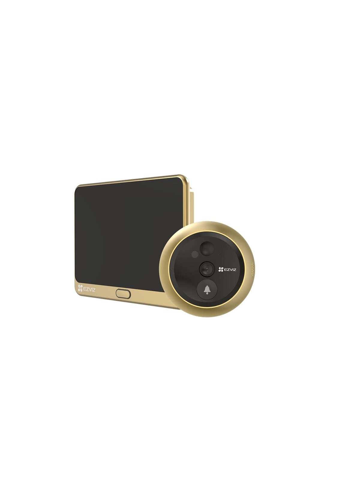 EZVIZ belaidžio durų skambučio komplektas CS-DP2C (2 MP, auksinis) EZVIZ belaidžio durų skambučio komplektas CS-DP2C (2 MP, auksinis)