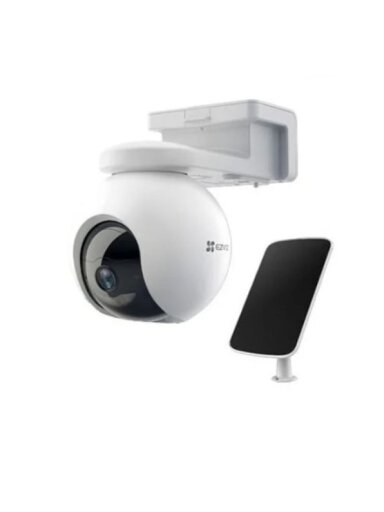 EZVIZ CS-EB8/SP 4G akumuliatorinė valdoma lauko kamera su saulės panelė komplektas(4K, IP65)