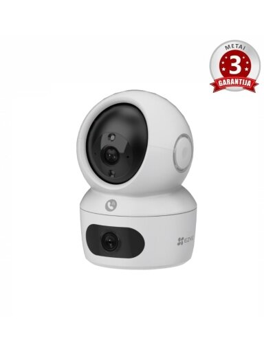 EZVIZ CS-H7C vidaus valdoma ir kryptinė kamera (4 MP + 4 MP, dviejų lęšių)