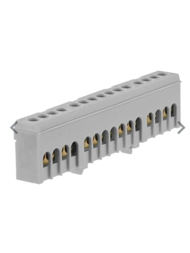 Fazinis gnybtas A15H Cu 15x16 mm2 Morek MAD1015A15 (pilkas)