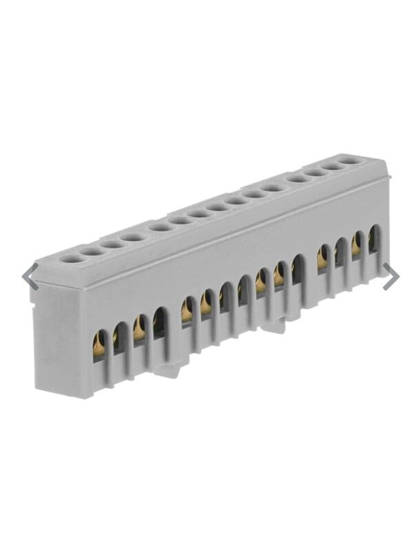 Fazinis gnybtas A15H Cu 15x16 mm2 Morek MAD1015A15 (pilkas) Fazinis gnybtas A15H Cu 15x16 mm2 Morek MAD1015A15 (pilkas)