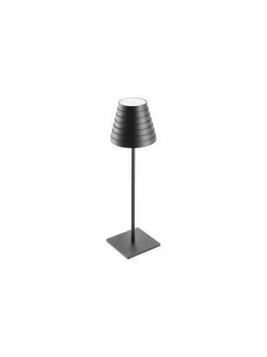 FIZZI šviestuvas stalinis (juodas, 2.5W, 200lm, 4000K) GTV LD-FIZZI-10-DEC