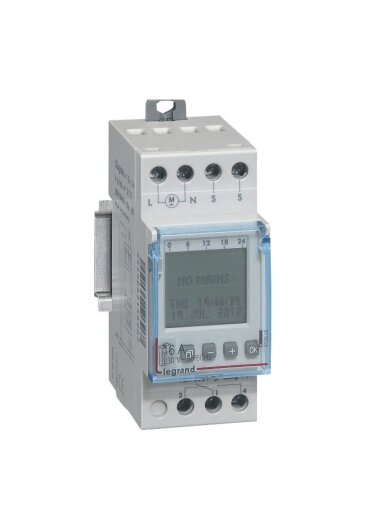 Foto rėlė Legrand 412626 (230V, 2kW, 10A, IP20)