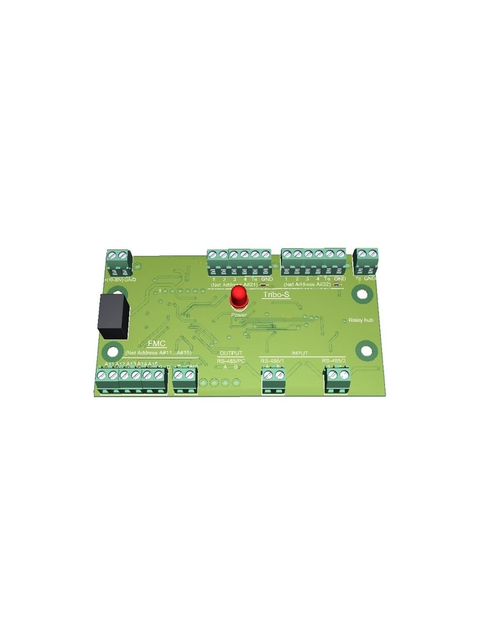 Forteza Relay hub skirtas sujungti FMC 24 Pro ir TRIBO-S su centralizuota apsaugos sistema Forteza Relay hub skirtas sujungti FMC 24 Pro ir TRIBO-S su centralizuota apsaugos sistema