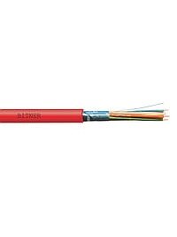 Gaisrinis ekranuotas behalogeninis kabelis Bitner HTKSHekw 2x2x0.8mm