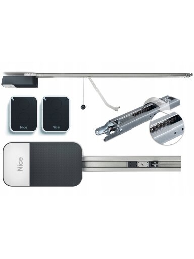 Garažo vartų automatikos komplektas NICE SPIDO600