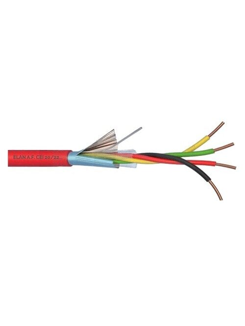 Gaisrinis kabelis ELAN 4x0.5mm Gaisrinis kabelis ELAN 4x0.5mm