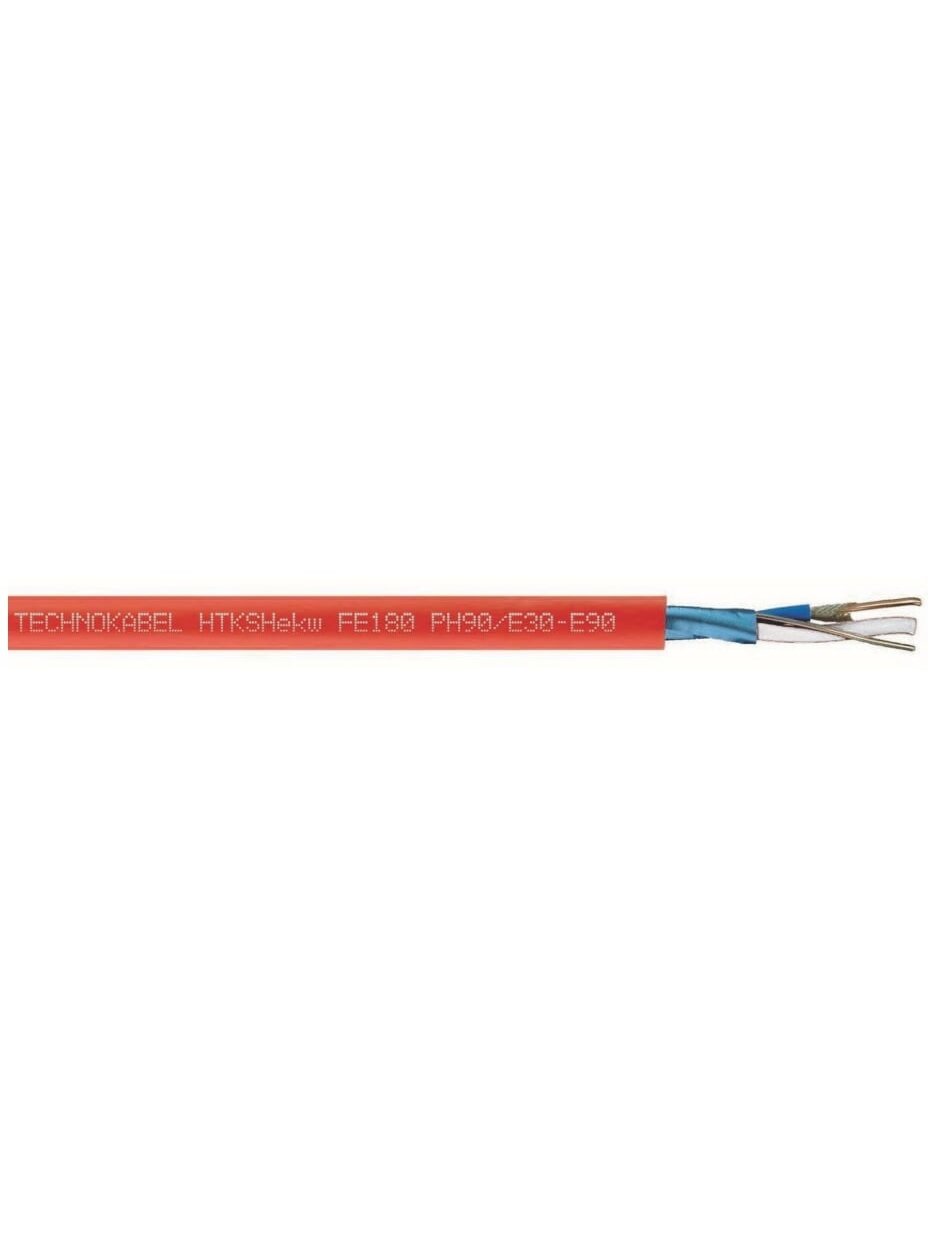 Gaisrinis nedegus kabelis Technokabel HTKSHekw FE180/Ph90 E30-E90 B2ca 1x2x1mm (100m) Gaisrinis nedegus kabelis Technokabel HTKSHekw FE180/Ph90 E30-E90 B2ca 1x2x1mm (100m)