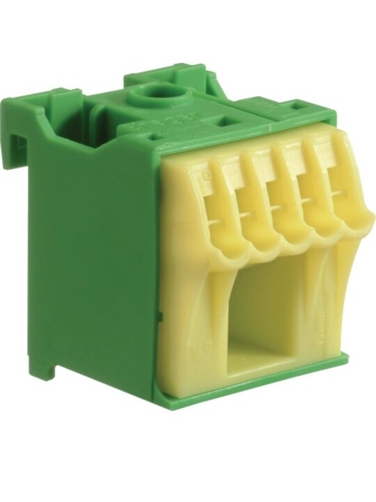 Gnybtas greito pajungimo Hager KN06E (PE, 6 jungčių) Gnybtas greito pajungimo Hager KN06E (PE, 6 jungčių)