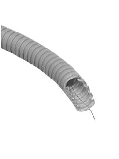 Gofruotas vamzdis pilkas D16 su viela Glob-El GL101W320 (be halogenų, 320N/5 cm, 50 m) Gofruotas vamzdis pilkas D16 su viela Glob-El GL101W320 (be halogenų, 320N/5 cm, 50 m)