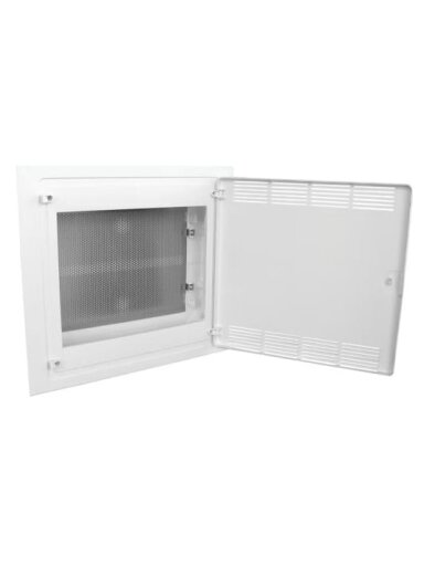 GOLF2 plastikinis įleidžiamas skydelis VF218PZF 2x18 mod. Hager (IP40)