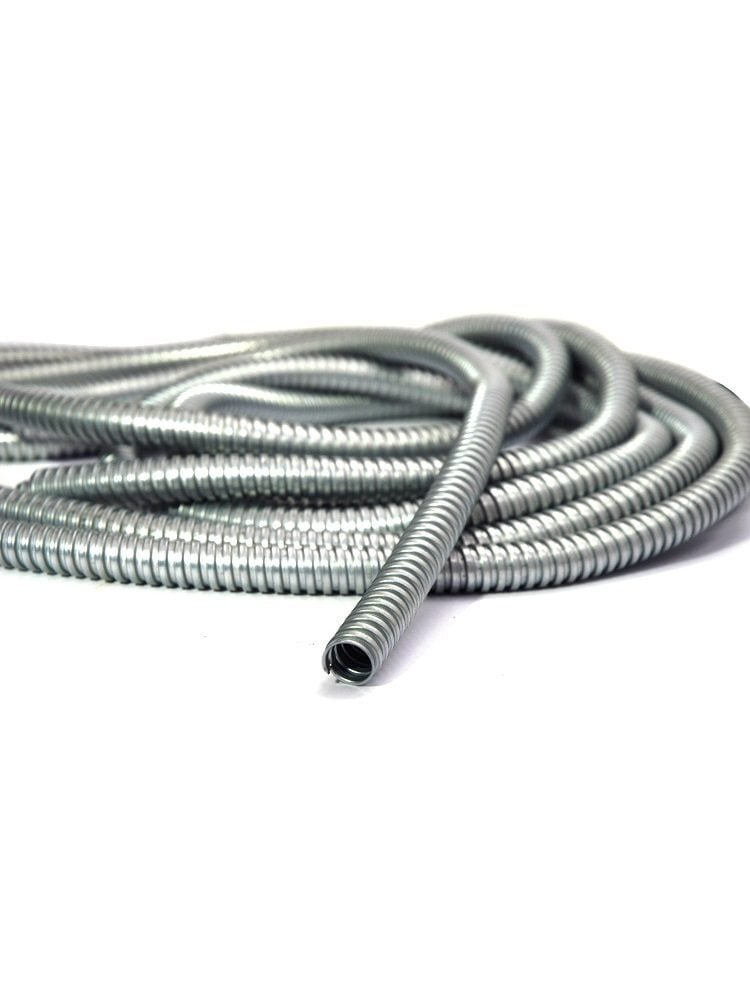 Gofruotas metalinis vamzdis D18 (ritė 50m) Gofruotas metalinis vamzdis D18 (ritė 50m)