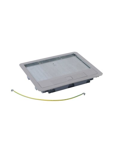 Grindinės dėžės dangtis 18 mod. Legrand 088004 (nerūdijantis plienas)