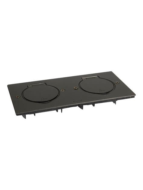 Grindinė dėžė 4mod. Legrand 089752 (šlifuoto rudo plieno)