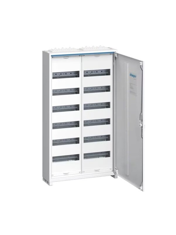 Hager 144 mod. virštinkinis metalinis skydelis FWB62
