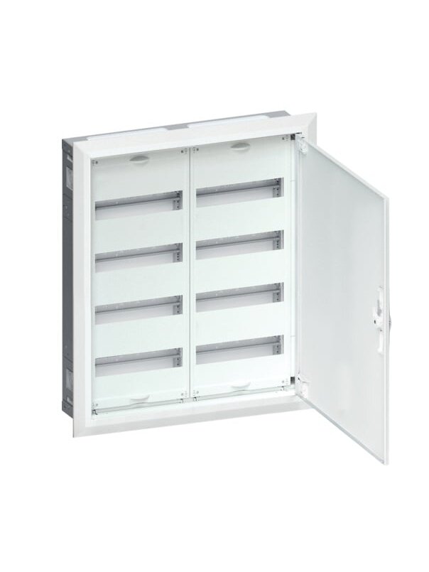 Hager 252 mod. įleidžiamas metalinis skydelis HFWU73S Hager 252 mod. įleidžiamas metalinis skydelis HFWU73S