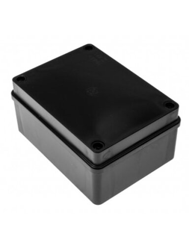 Hermetinė dėžutė Pawbol S-BOX 316C (juoda, 150x110x70)