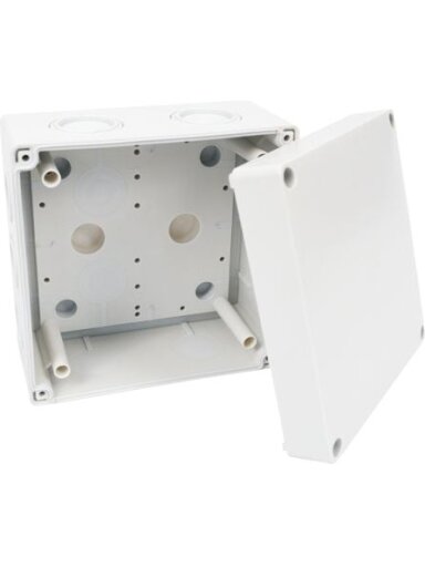 Hermetinė paskirstymo dėžutė Kopos KSK 125_KA (balta, 126x126x76mm, IP66, UV atspari)