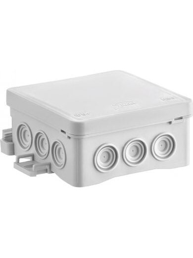 Hermetinė paskirstymo dėžutė Simet NS6 35346102 (pilka, 85x85x40mm, IP54)