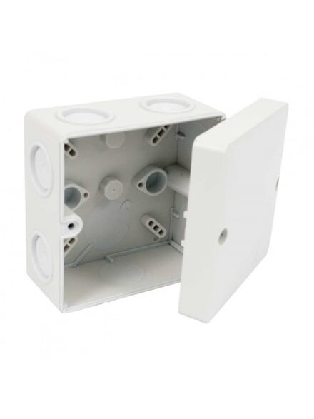 Hermetinė paskirstymo dėžutė Kopos KSK 80_KA (balta, 81x81x54mm, IP66, UV atspari) Hermetinė paskirstymo dėžutė Kopos KSK 80_KA (balta, 81x81x54mm, IP66, UV atspari)