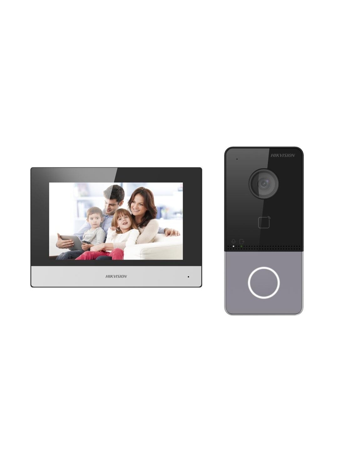 Hikvision SP telefonspynės komplektas DS-KIS603-P(C) Hikvision SP telefonspynės komplektas DS-KIS603-P(C)