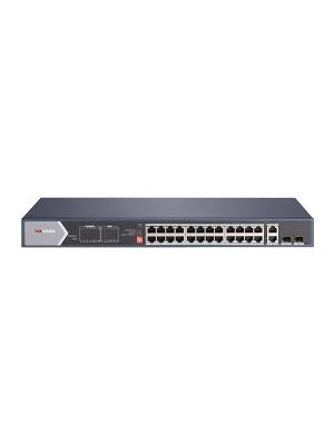 Hikvision 28 prievadų 24 PoE prievadų komutatorius DS-3E0528HP-E, Hikvision 28 prievadų 24 PoE prievadų komutatorius DS-3E0528HP-E,