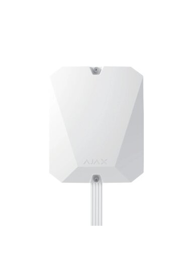 Hibridinė centralė Ajax Superior Hub Hybrid 4G 143580.111.WH1 (baltas, 2xSIM, Ethernet/2G/3G/4G)