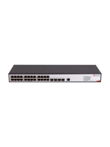 Hikvision 28 prievadų prievadų komutatorius DS-3E2728-HI-24T4X