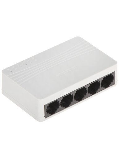 Hikvision 5 prievadų komutatorius DS-3E0105D-E