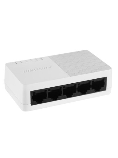 Hikvision 5 prievadų komutatorius DS-3E0505D-O