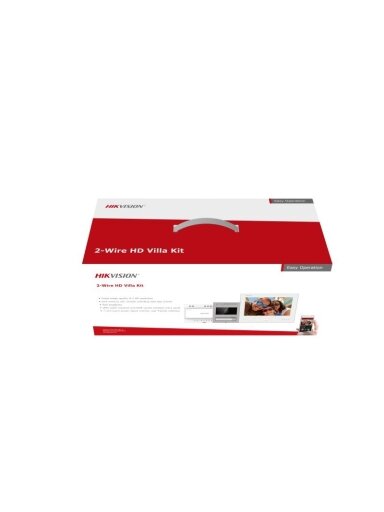 Hikvision analoginės telefonspynės 2 laidų komplektas DS-KIS704EY