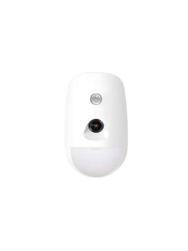 Hikvision belaidis judesio jutiklis su kamera DS-PDPC12PF-EG2-WE AX PRO BLACK (balta)