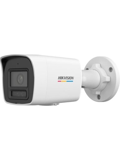 Hikvision bullet DS-2CD1047G2H-LIUF F2.8 (balta, 4 MP, 30 m. IR, 30 m. LED, Hybrid light)