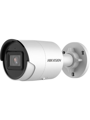 Hikvision bullet DS-2CD2046G2-I F4 (balta, 4 MP, 40 m. IR, AcuSense)