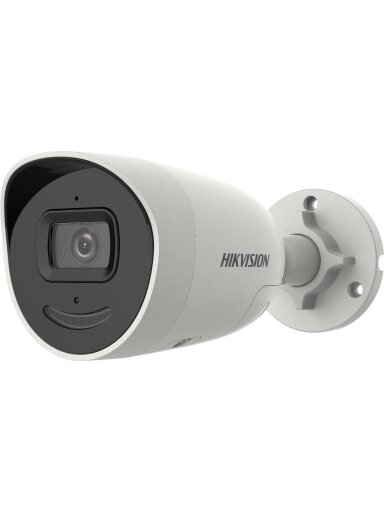 Hikvision bullet DS-2CD2086G2-IU/SL F2.8 (balta, 8 MP, 40 m. IR, AcuSense)