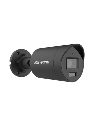 Hikvision bullet DS-2CD2086G2H-I2U/SL F2.8 (Juoda, 40 m. IR, 8 MP, AcuSense, DarkFighter)