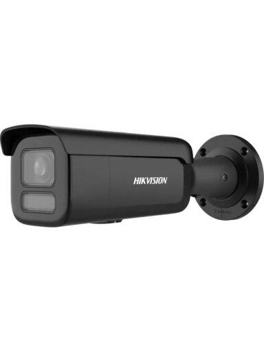 Hikvision bullet DS-2CD2647G2T-LZS F2.8-12 (juoda, 4 MP, 60 m. IR; 60 m. LED, ColorVu)
