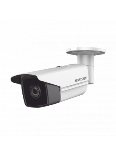 Hikvision bullet DS-2CD2T43G2-4I F4 (be bazės) (balta, 4 MP, 80 m. IR, AcuSense)