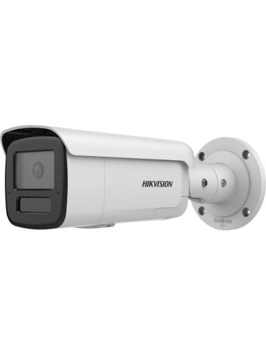 Hikvision bullet DS-2CD2T46G2H-IS2U/SL F2.8 (balta, 4 MP, 60 m IR; AcuSense, DarkFighter)