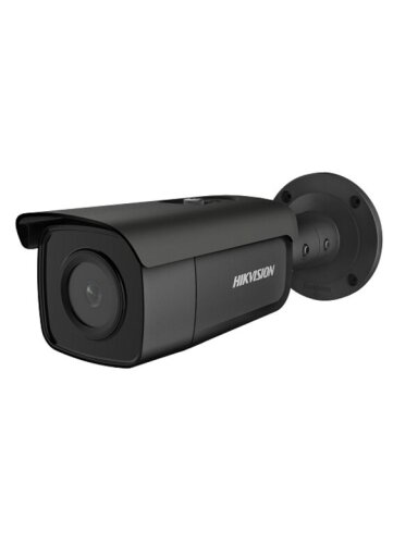Hikvision bullet DS-2CD2T47G2-L F2.8 (juoda, 4 MP, 60 m. LED, ColorVu)