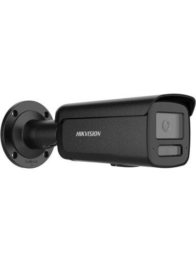 Hikvision Bullet DS-2CD2T47G3-LIS2UY/SL 2.8mm (Juoda, 4MP, ColorVu 3.0, AcuSense, IR+LED 60 m)
