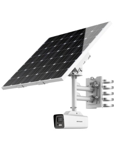 Hikvision bullet DS-2XS6A46G1-IZS/C36S80 (su saulės panele, 4G)