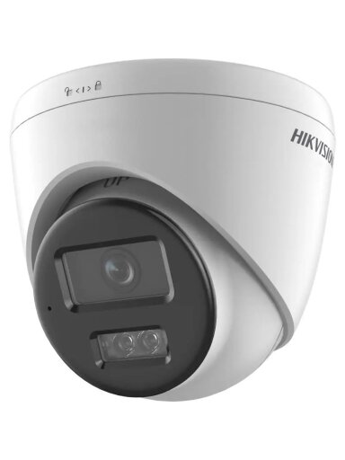 Hikvision Dome DS-2CD1363G2-LIUF/SL F2.8 (balta, 6MP, 30 m IR, 30 m LED, Hybrid Light)
