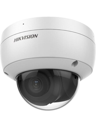 Hikvision dome DS-2CD2146G2-I F4 (balta, 4 MP, 30 m. IR, AcuSense)