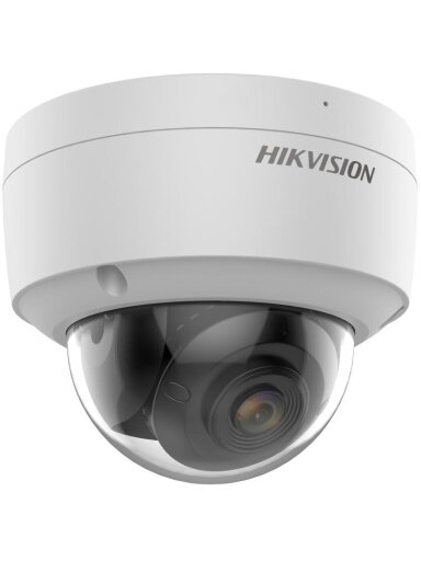 Hikvision dome DS-2CD2147G2(C) F2.8 (balta, 4 MP, 30 m. LED, ColorVu)