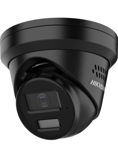 Hikvision dome DS-2CD2383G2-LI2U/SL F2.8 (juoda, 8 MP, 30 m IR+LED, AcuSense)