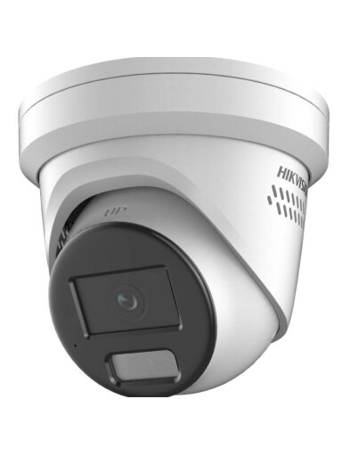 Hikvision dome DS-2CD2387G2H-LISU/SL F2.8 (balta, 8 MP, 30m. IR; 30 m. LED, Hybrid Light)