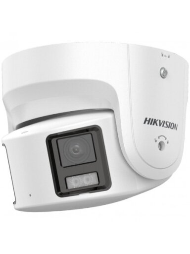 Hikvision dome DS-2CD2387G2P-LSU/SL(C) F4 (balta, 8 MP, 30 m. LED, ColorVu )
